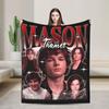 American Mason Thames Actor Blanket Quality Warm Soft  Throw Blanket Winter Travel Office Living Room Novelty Bedspread
