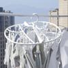 Plastic Laundry Portable Hanger With 32 Clips Ideal For Drying Socks And Items Small