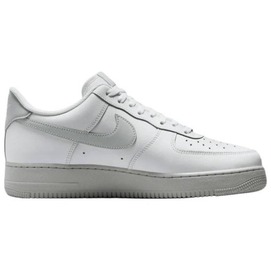 Nike Air Force 1 07 Pohodlné padnoucí podpůrné tenisky Pánské tenisky Bílá Šedá FJ4146-128