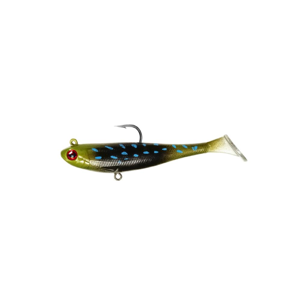 9cm 12 5g T-Tail Soft Bait Fishing Lure Full Swimming Layer Bionic Fish Lure Sinking Soft Bait for Freshwater and Saltwater Fishing