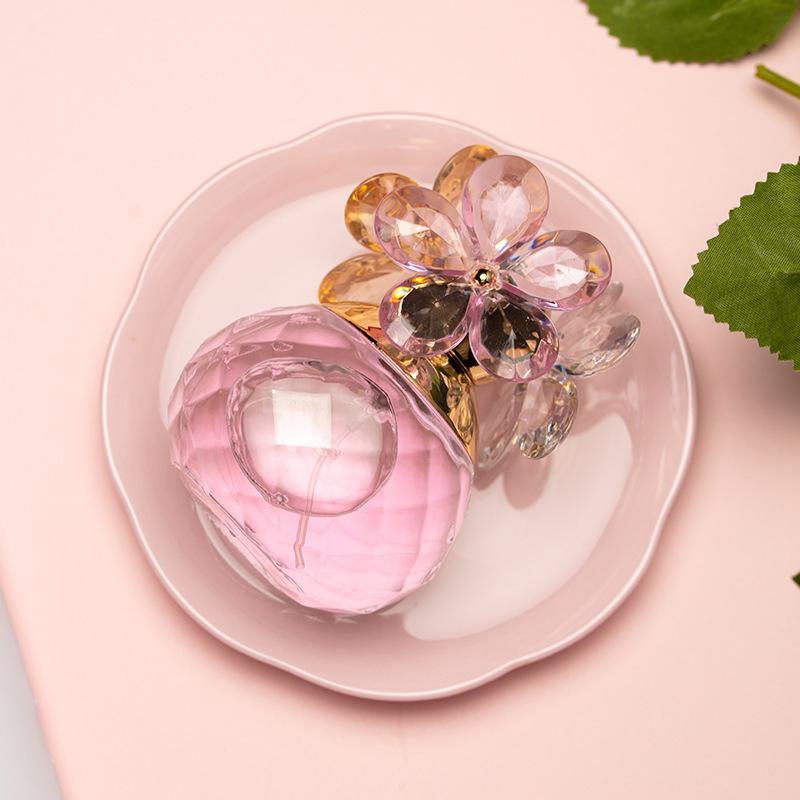 Ladies Perfume Lasting Fragrance Light Fragrance Girls Fresh Natural Floral Fragrance Happy Flower Ladies Fragrance 60ml