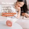 (Pink) Desk Fan Portable Fan, USB Fan Silent Powerful Personal Fan, 3 Speed Mini Desktop Fan Cooling Desk Fan USB for Home Office Bed