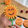 Adhesive Flower Hook Sunflower Wall Hook, Peel And Stick Decorative Hooks Retractable No-Drill Installation Hanger, for Kitchen Bathroom Bedroom