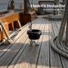 Floor Lock Buckle Easy to Operate Hardware Long-Lasting for Yachts