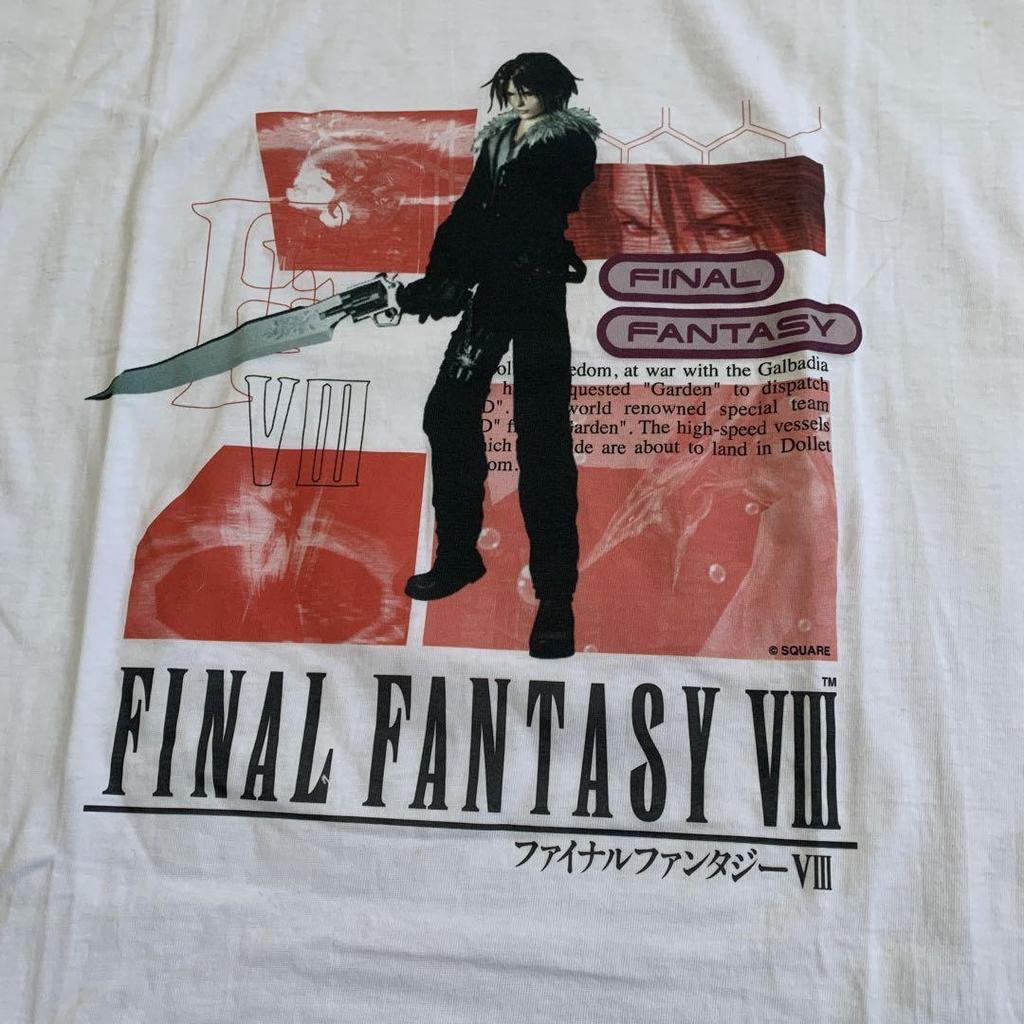 [USED] 00s FF Final Fantasy Squall Promo Game T-shirt