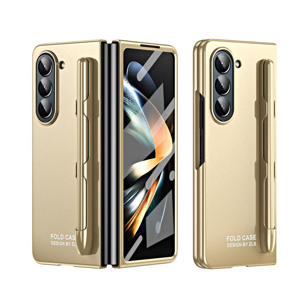 360 Full Box Poszycie Pokrowiec na zawiasy do Samsung Galaxy Z Fold 5 z uchwytem na długopis Odporny na wstrząsy pancerz Osłona ochronna Z Fold 4 3 Osłona ochronna