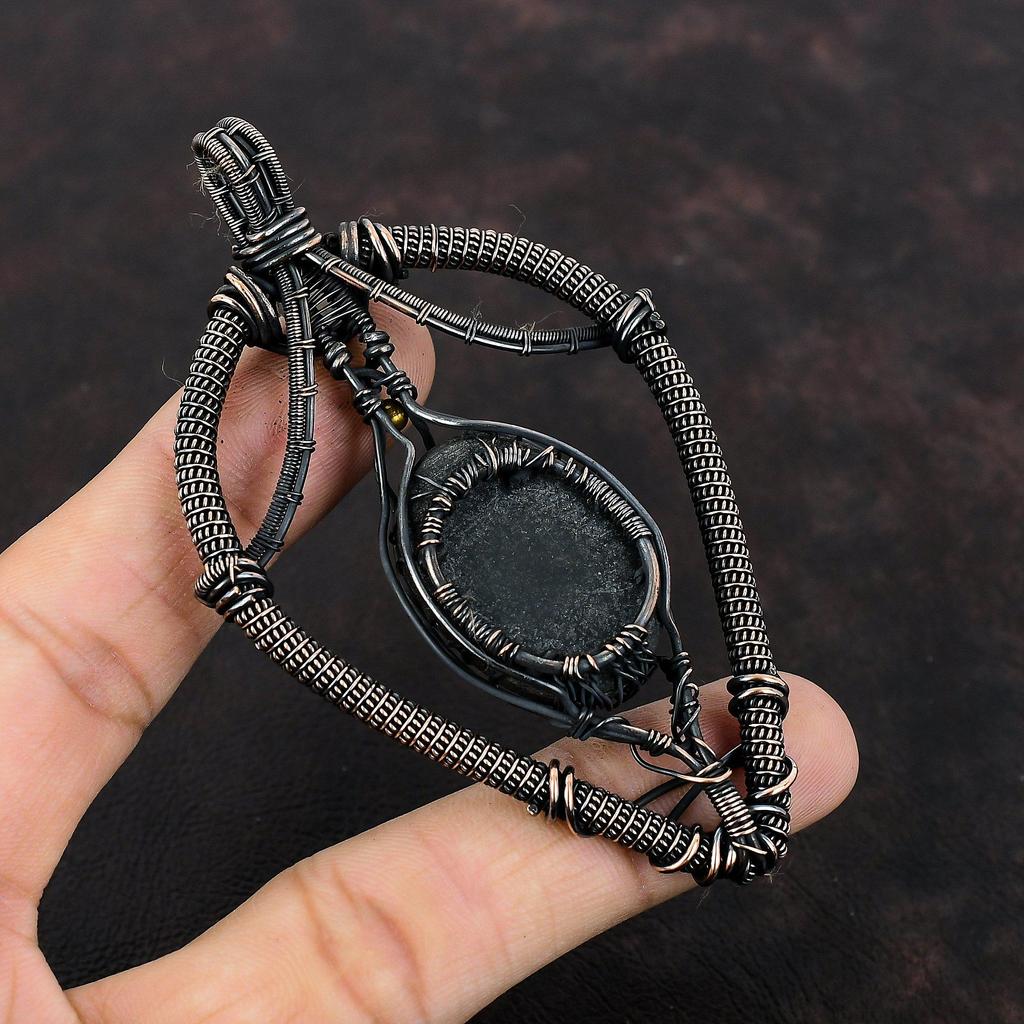 Tree Of Life Abalone Shell Pendant Copper Wire Wrapped Gemstone Pendant Rainbow Moonstone Pendant Handmade Pendant Beautiful Copper Jewelry