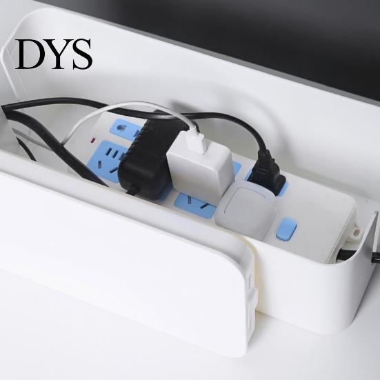 Socket Strip Wire Case Power Box Waterproof Dust-proof Management Storage Plastic Desktop Charger Organizer Home Supplies Cable