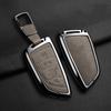 Goat Leather Zinc Alloy Car Key Case For Bmw X1 X3 X4 X5 G05 X6 X7 G20 G30 G11 F48 520 525 118I 218I 320I Key Case Car Key Fob