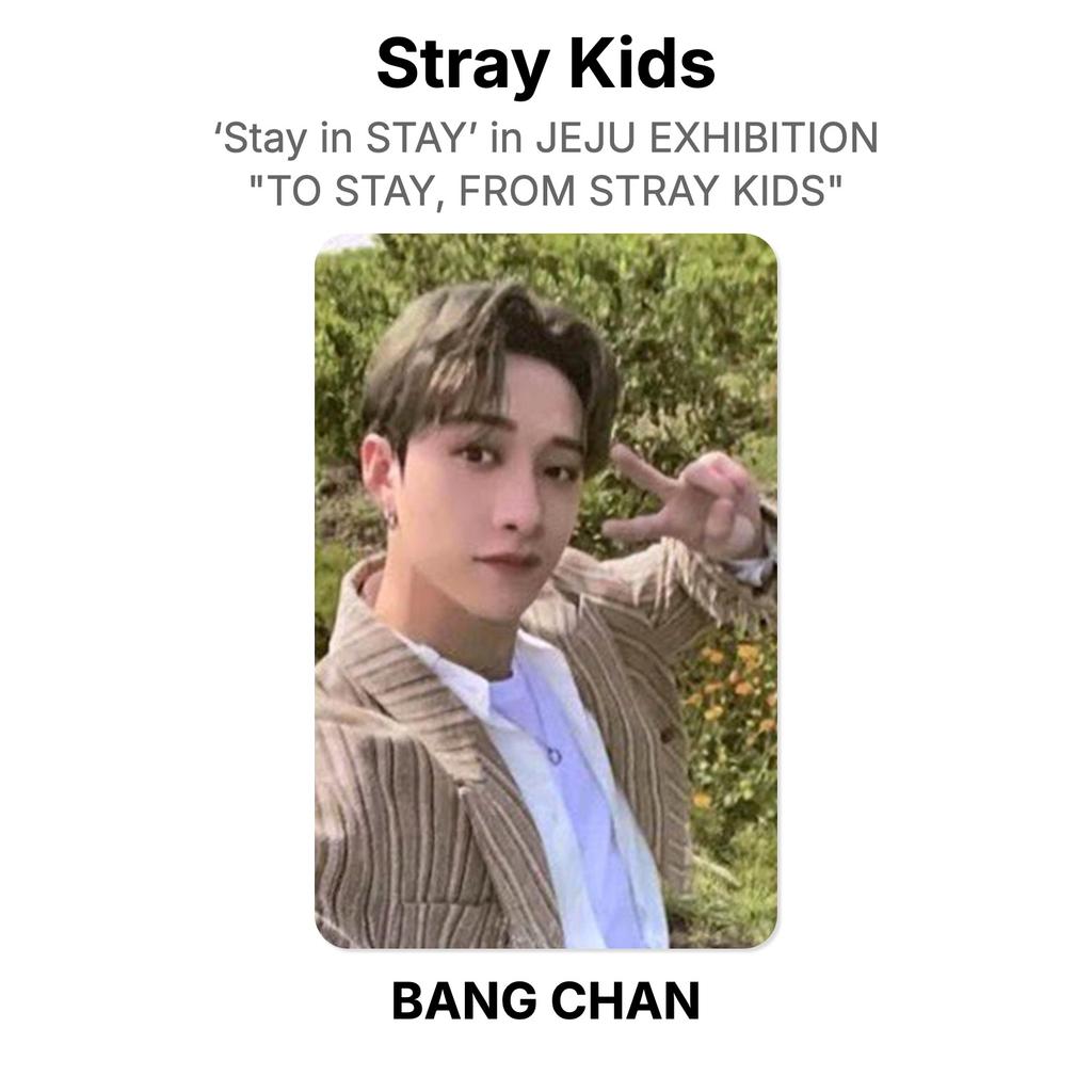 Stray Kids ‘Stay In STAY’ In JEJU EXHIBITION "TO STAY, FROM STRAY KIDS" Official Photocard
