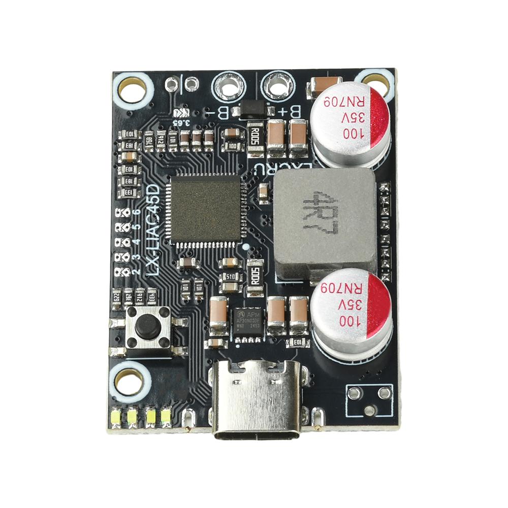 2-6S 45W Fast Charging Mobile Power Module Supports PD QC Fast Charging Protocols DIY Circuit Board Type-C USB