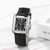 Einfache Antike Lederuhr für Herren: Quadratische Analogu-Uhr mit wasserdichtem Lederarmband, Lässiges, Business- und Mode-Design - Perfektes Geschenk für