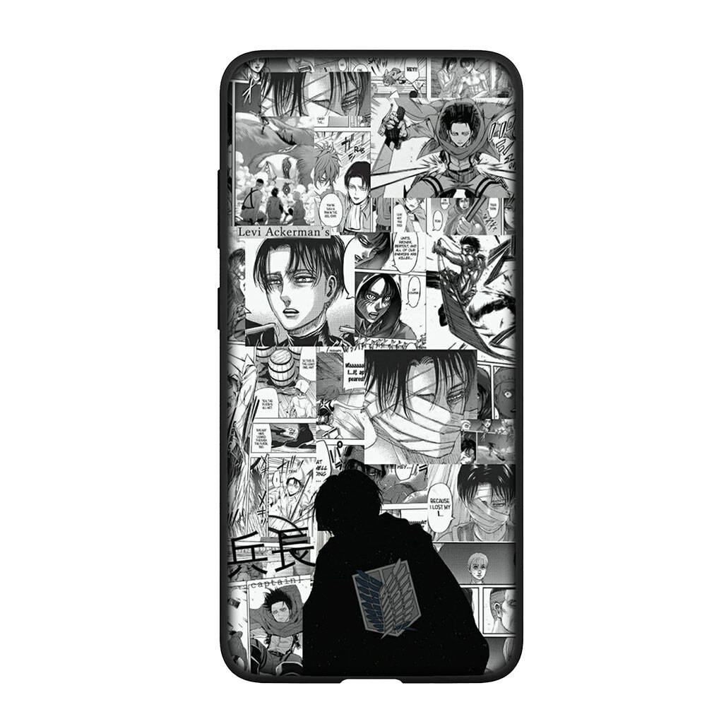 Für iPhone 17 16 15 Xiaomi Poco F7 F8 X7 C85 C75 C71 M8 Redmi Note 14 13 12 11 Pro Max 14C 13C 15C A3 A4 Handyhülle Levi Attack on Titan Eren Jaeger