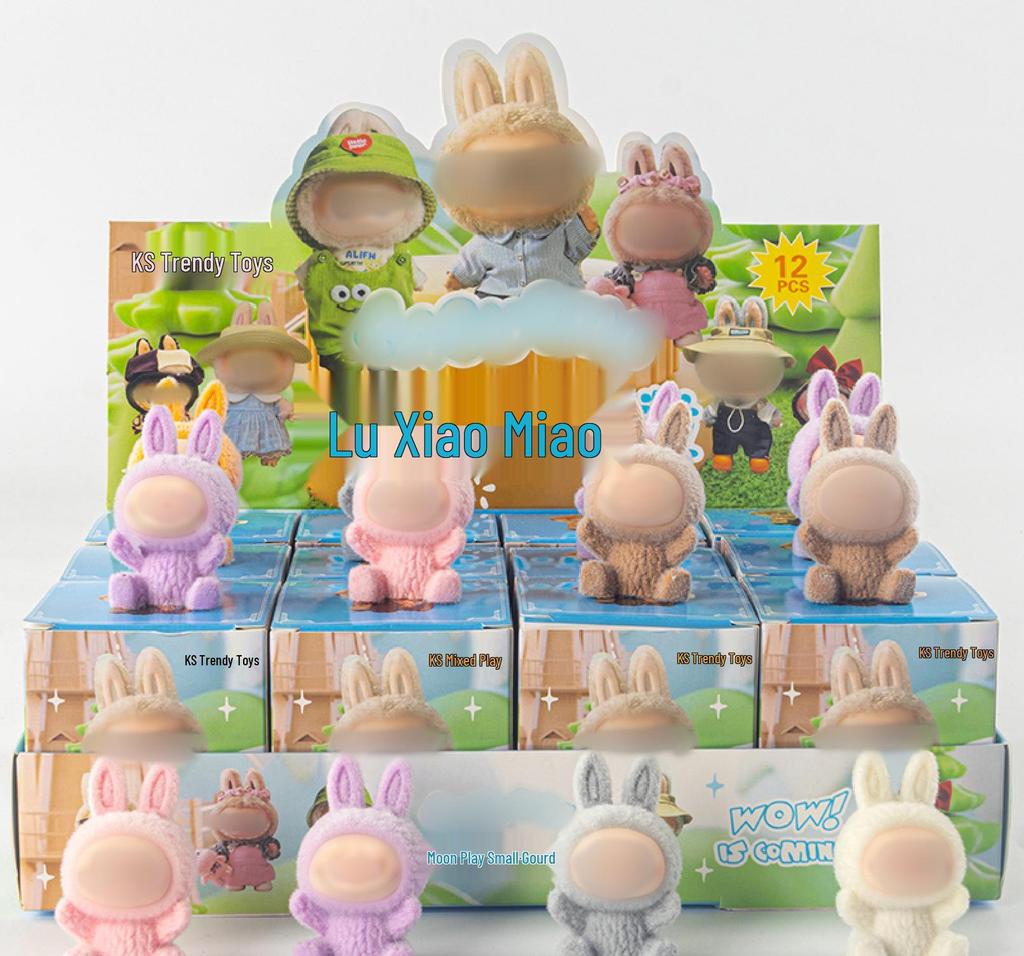Populaire Kerst Abubu Pop Mart Poppen Ornament Blind Box Speelgoed