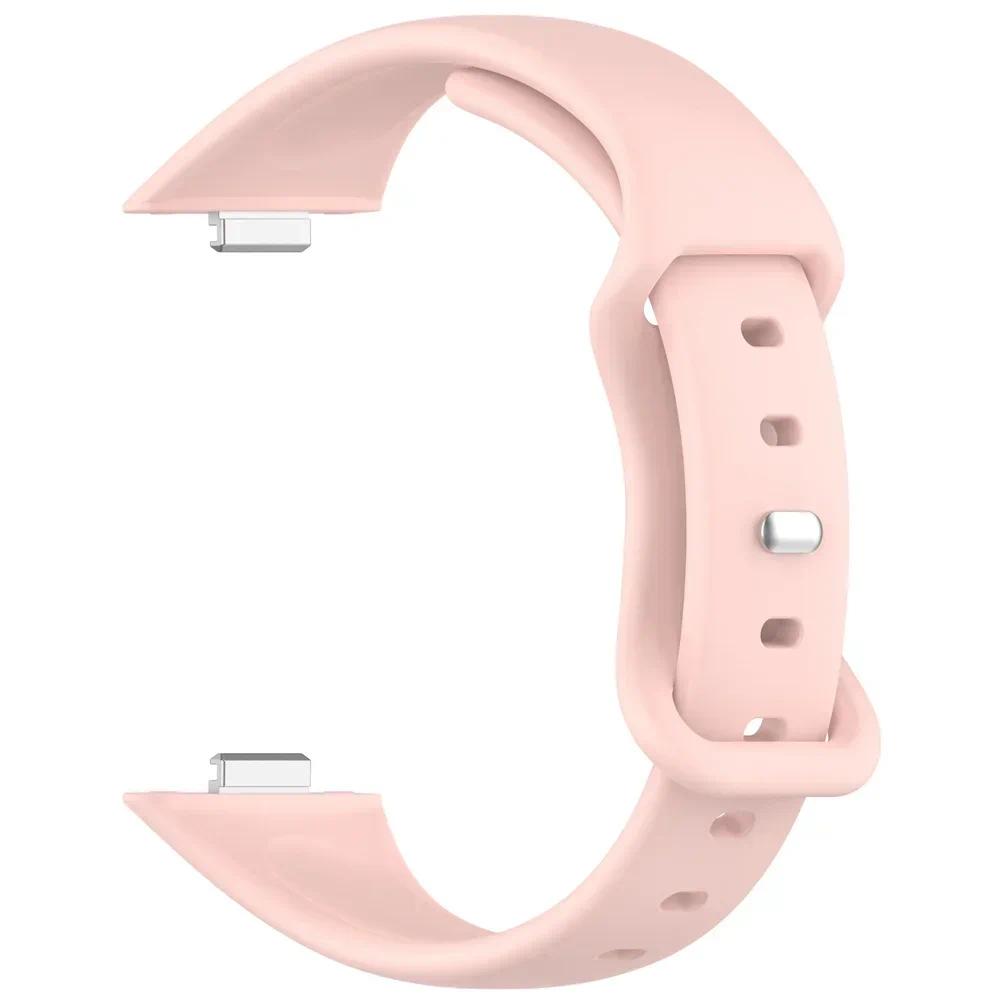 Soft Silicone Strap For Huawei Watch Fit 4 Fit 4 Pro Watchband Soft Silicone Wristband With Hidden Buckle For Huawei Watch Fit 3