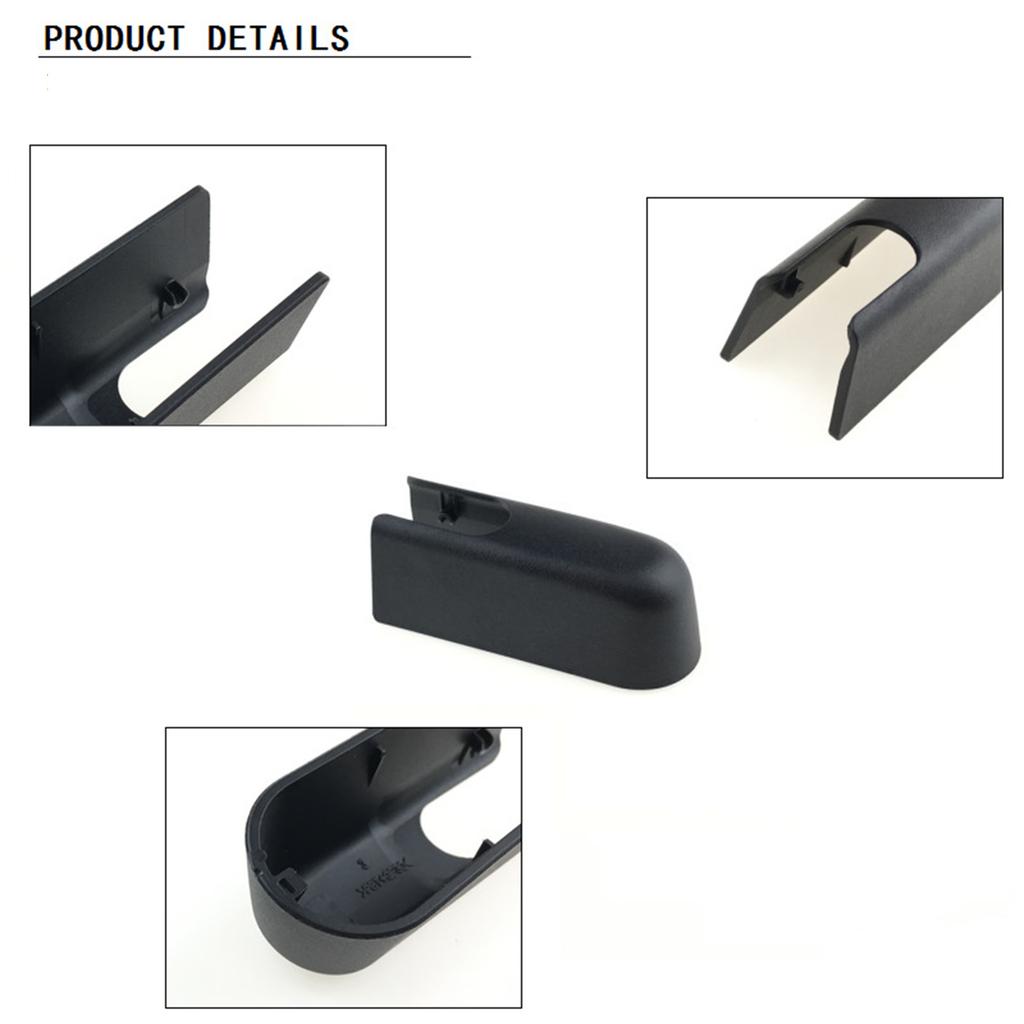 Auto Accessories 31333450 Rear Windshield Wiper Arm Cover Caps for 2011-2017 Replacement Wiper Arm Nut Caps Cover