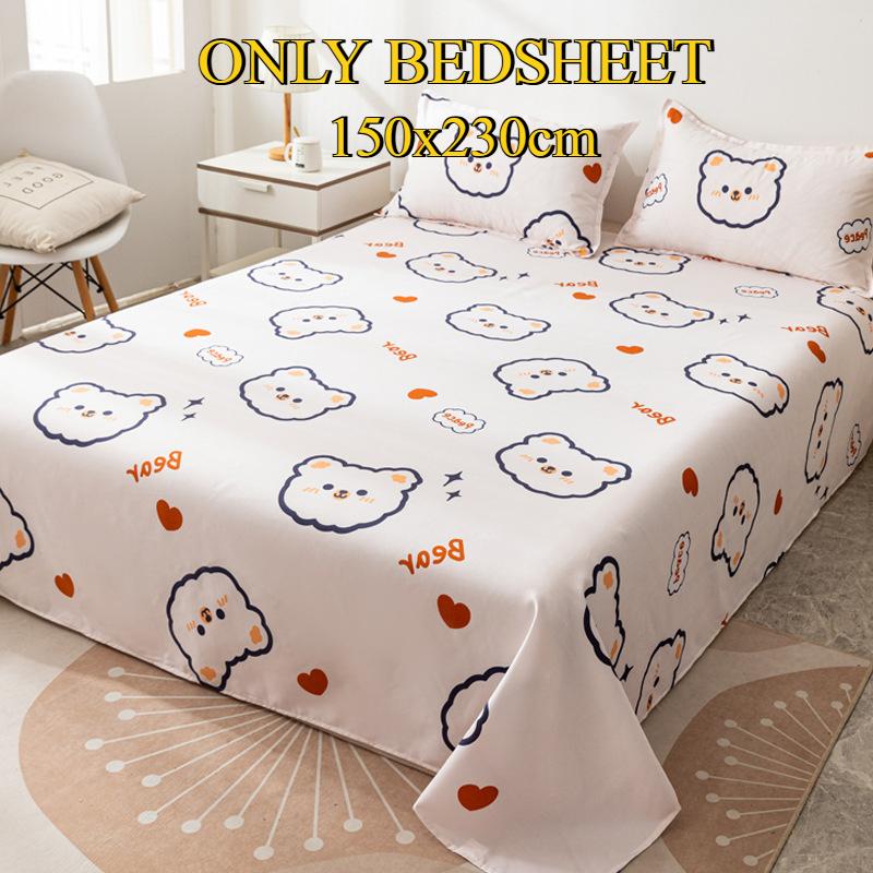 K pokožce šetrné broušené prostěradlo Zesílené Jednolůžko Dvojlůžko Vícespecifikační prostěradla pro všechna roční období