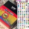 Acrylic Marker Set: 260 Waterproof, Quick-Drying Colors for Art Students and DIY Graffiti.