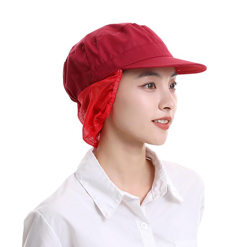 Chef Hat Dust-Proof Workshop Catering Hat Food Factory Work Hat Canteen Work Hat