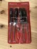 SNAP ON TOOLS  ASA204A Pick Set, Set of 4, Black, Old Grip Type, Rare
