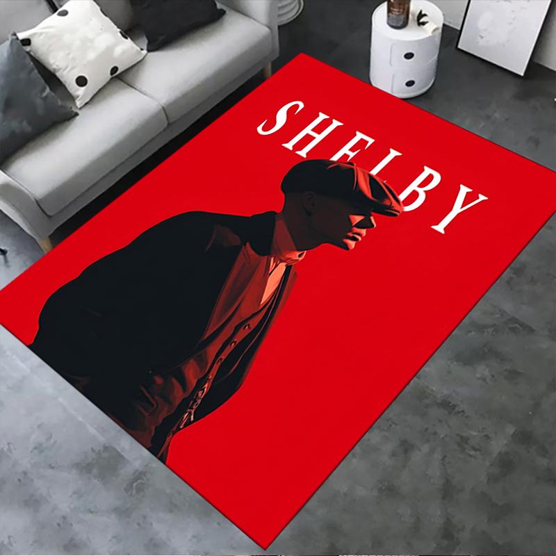 Thomas Shelby Carpet Rug for Living Room Bedroom Home Sofa Decoration,Kids Play Non-slip Floor Mat