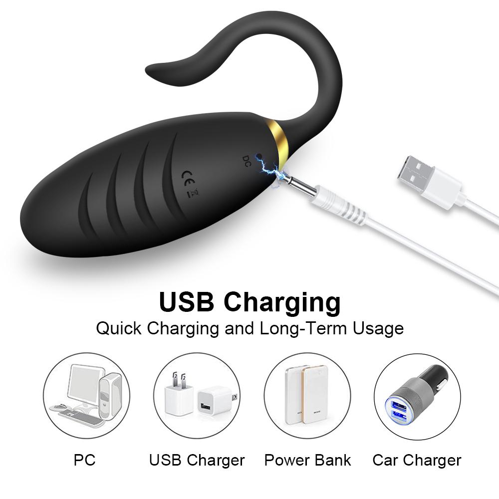 POMFW Panties Vibrator Control Wireless Wearable Vibrator Vaginal Massage Clitoral Stimulator SexProduct for Couple