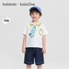 BalaOne: Balabala Short-sleeved T-shirt for Boys and Girls, 2026 New Summer, Pure Cotton, American Printed