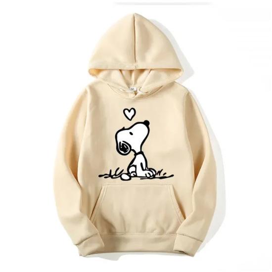 2025 Unisex Loose Fit Fashion Hooded Sweatshirt - Printed, Plus Velvet S