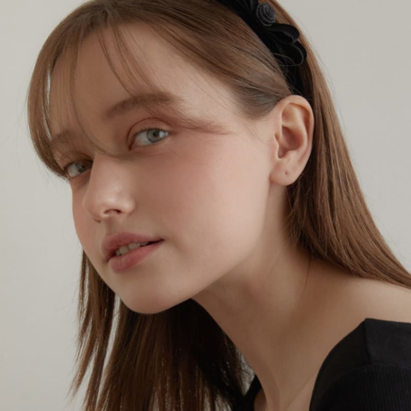 TATIANA Rosette Ribbon Hair Band HB2250