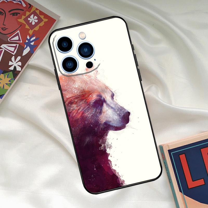 

Grizzly Bear Phone Case For iPhone 16 15 14 12 11 13 17 Pro Max 15 16 Plus 13 Mini 16e 17 Air Funda Cover iPhone 11