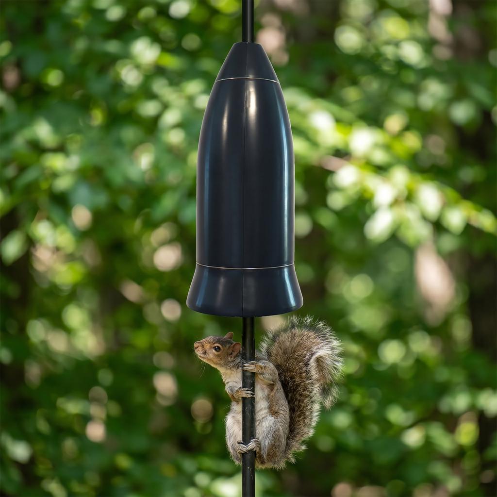 Squirrel Baffle Bird Feeder Surround Shield - Squirrel Cover for Outdoor Feeders