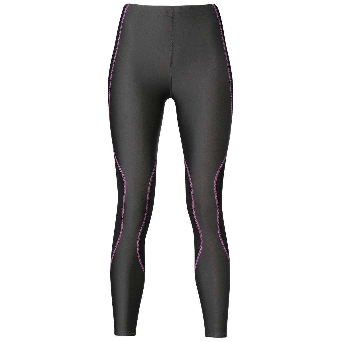 

Sports Tights Style Free Bottoms Sweat Quick UV S to Japanese Size [CW-X] (Long Length) Absorbent, Drying, Protection, Women s, VCY209, Purple, Japan, фіолетовий