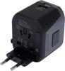 UNIVERSAL TRAVEL ADAPTER 2XUSB 12W - YT-81301
