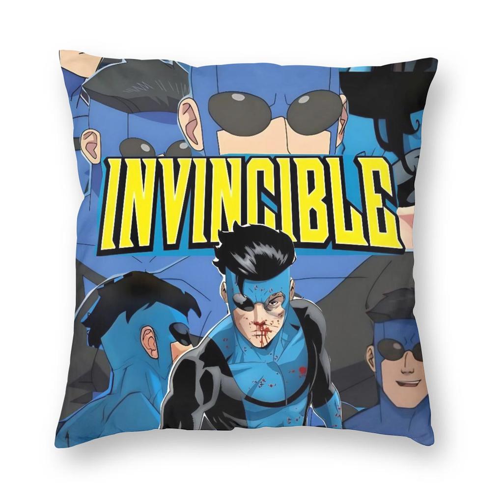 Invincible Omni Man Pillowcase Printing Polyester Cushion Cover Decorations Pillow Case Cover Home Drop Shipping 40X40Cm