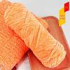 Chenille Gold Velvet Chunky Yarn Kit for Hats, Scarves, Sweaters, Dolls, and DIY Knitting