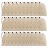 Natural Ramie Mesh Soap Bags with Drawstring for Shower, 30-Pack Saver Pouches for Homemade Soap Storage