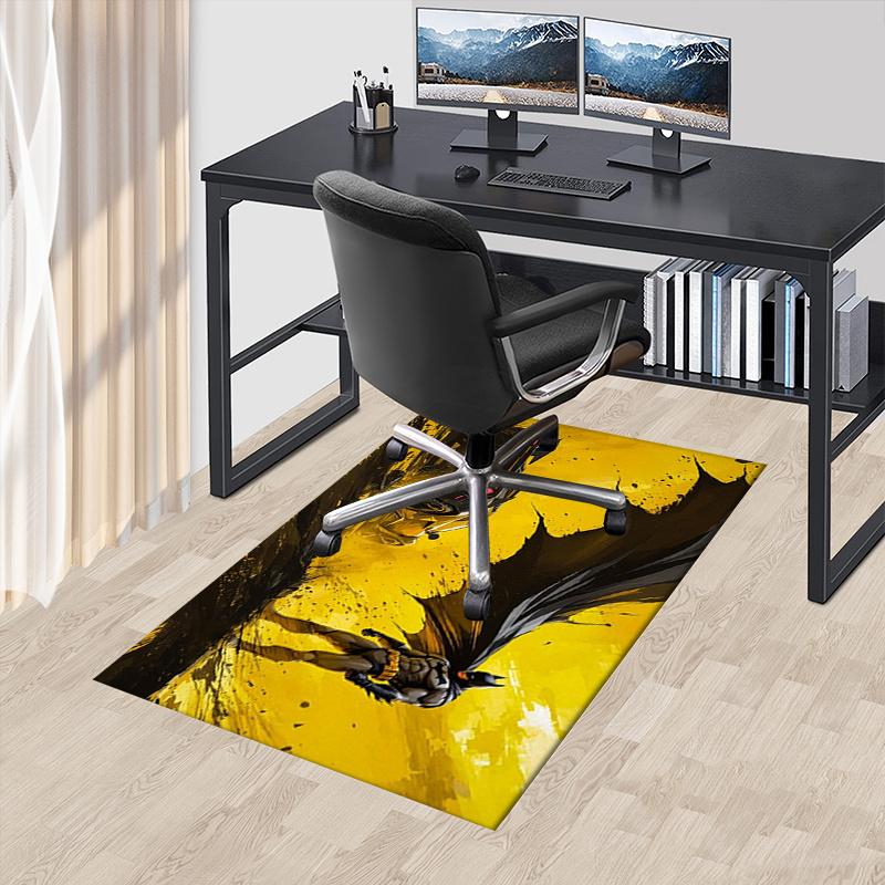 

Batman,Superhero Office Carpet Chair Mats, Home Decor Dormitory Floor Protector With Anti-Skid Backing, Large Area Coverage, Christmas Decor 60cm by 90cm