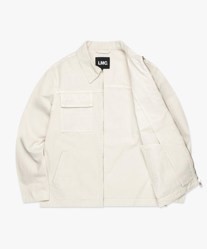 Lmc Pigment Dyed Work Jacket Ivory