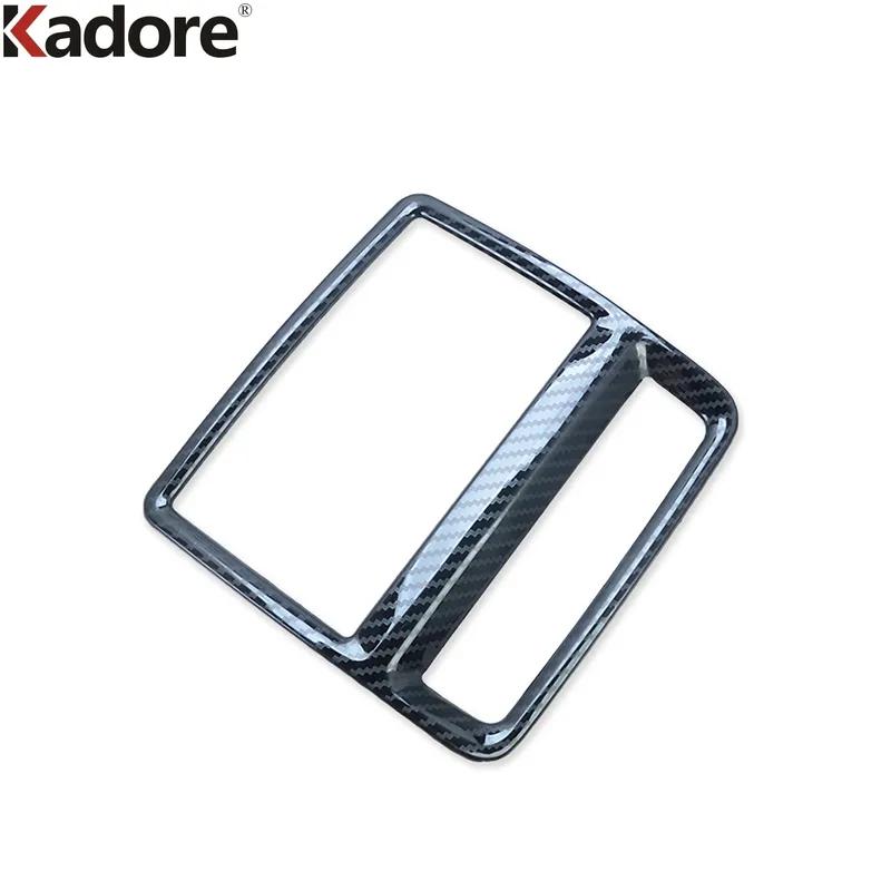 For Volkswagen VW Golf 8 MK8 Pro R - Carbon Car Armrest Rear Air Condition Vent Outlet Cover Trim Interior Accessories