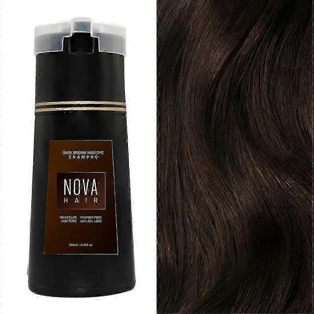 Hair Dye Shampoo, Nova Hair Instant Dye Shampoo,Hair Color Shampoo for Hair