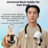 Adjustable Pet Grooming Hair Dryer Universal Portable Neck Hanging Bracket Hands-Free Grooming Stand Dog Bathing Cleaning