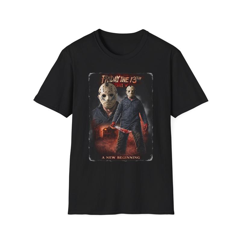 Friday the 13th 5 a new beginning Unisex T-Shirt| Horror Movie Tee S