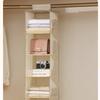 Clothes Storage Hanging Bag Foldable Fabric Dustproof Organizer, Wardrobe Garment Sorting Pouch, Hanging Storage Cabinet