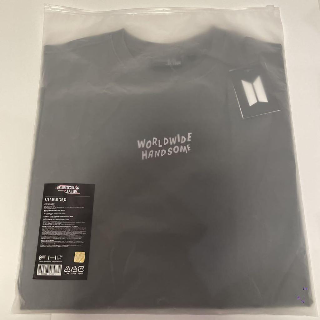 [USED] RUNSEOKJIN Goyang WWH Gray T-shirt L Size L