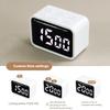 Mini Digital Kitchen Timer LED Visual Timer for Study Cooking Positive Countdown Alarm 3 Preset Time Home Charging Kitchen Timer