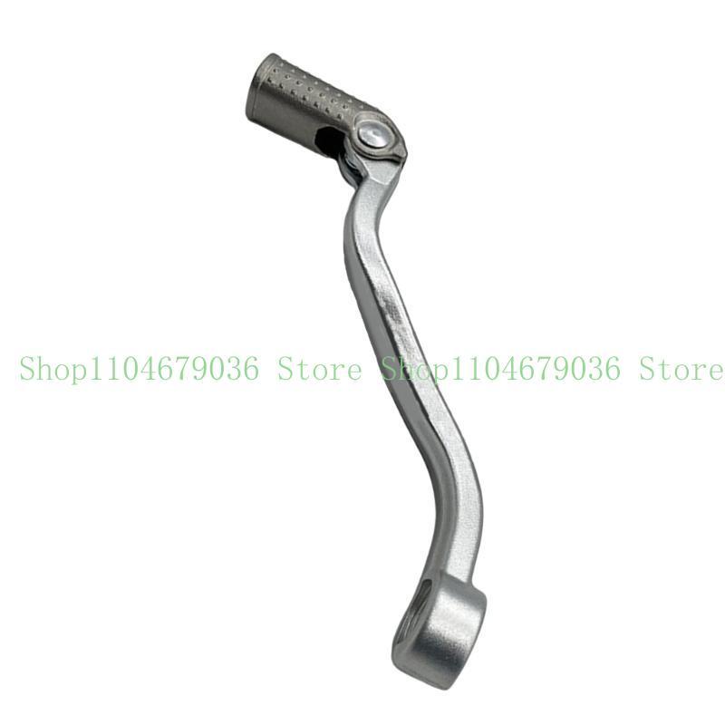652F Aluminum Foldable Shifts Lever Impact Resistant Metal Shifts Lever Gear Shifts Pedal Shifting Performances Lever for Bike