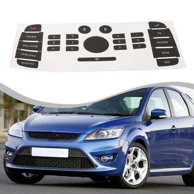 Adesivo Decalcomania Pulsante Riparazione Adesivo Decalcomania Accessori Auto Neri Vinile di Alta Qualità Pulsante a Pressione Per Ford Per Mondeo