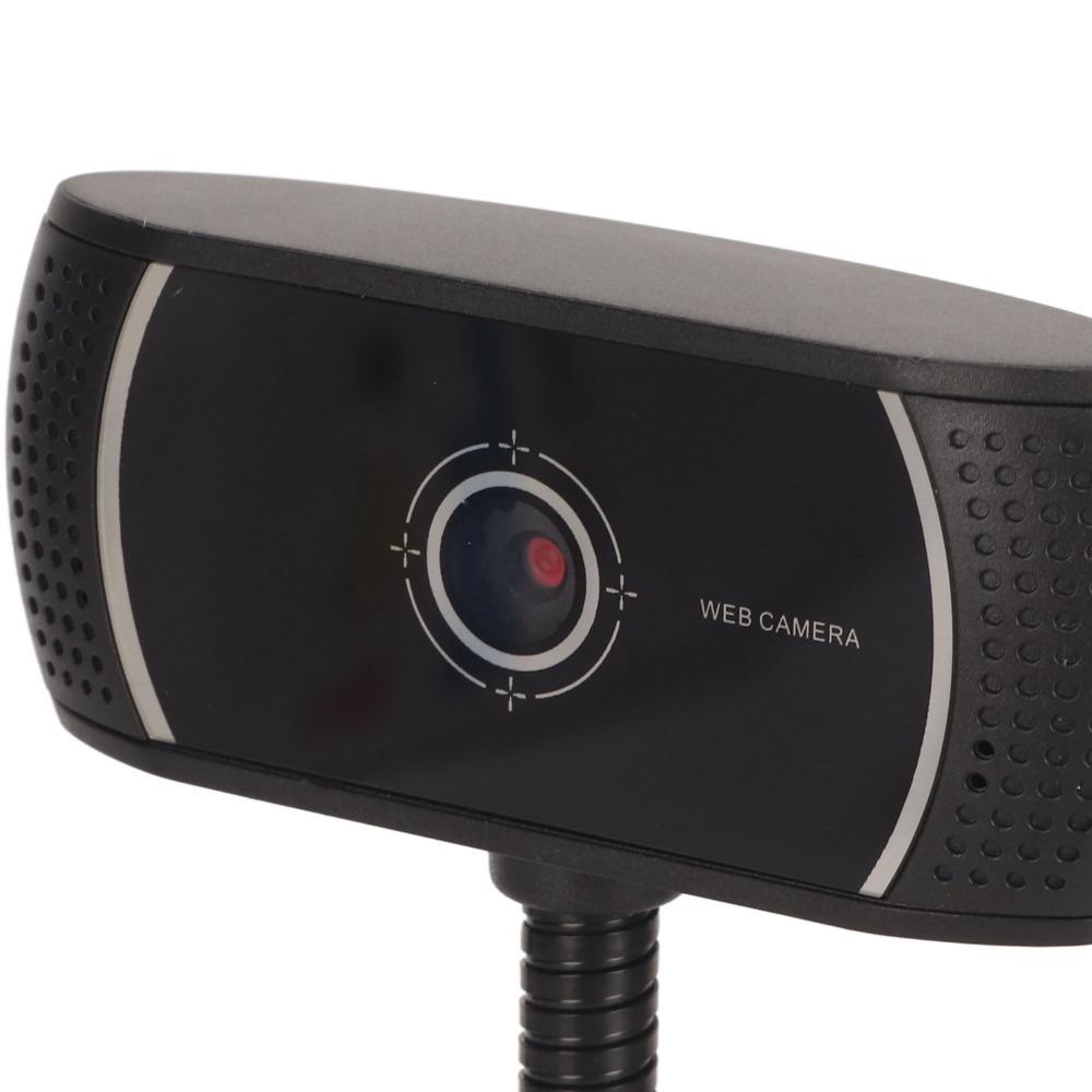 Auto Focus Lock USB Web Camera Webcam with Noise Canceling Mic  Video Conferencing