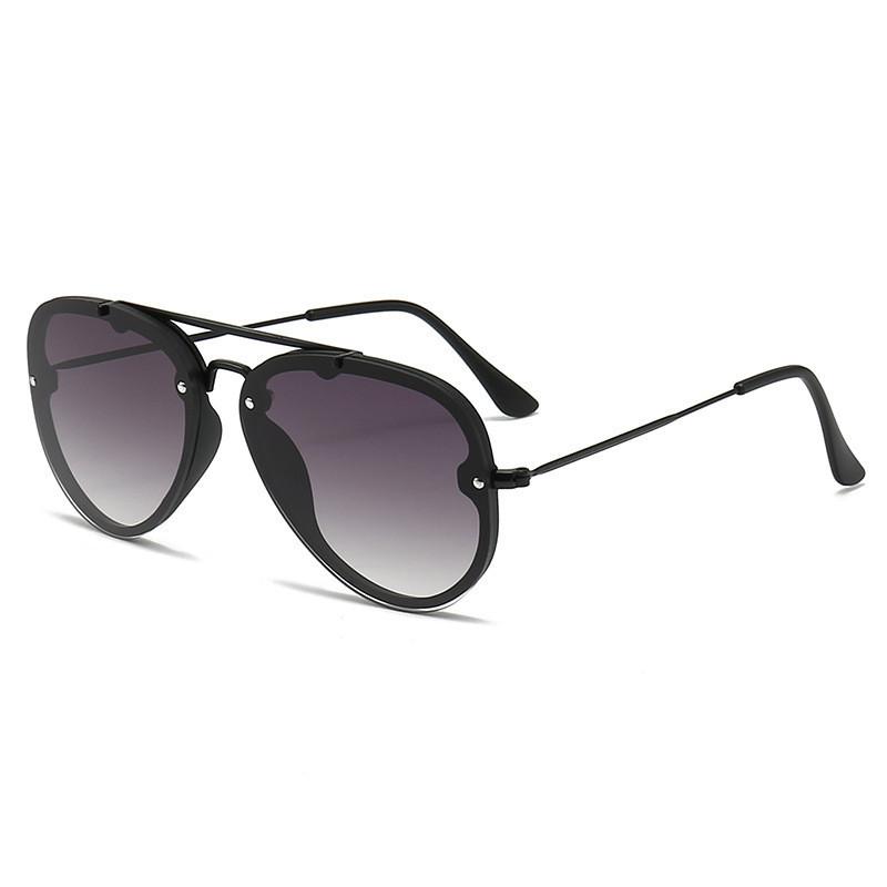 

Мужские стильные солнцезащитные очки Модный дизайн Градиентная линза Для улицы Защита от солнца УФ-защита StyleC