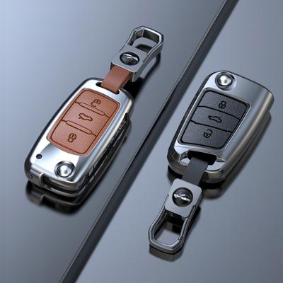 For VW Volkswagen Polo Golf 4 5 6 7 T5 MK7 Tiguan Passat B6 B5 Octavia A5 A7 Leon FR 2 Ibiza Area Car Key Case Cover